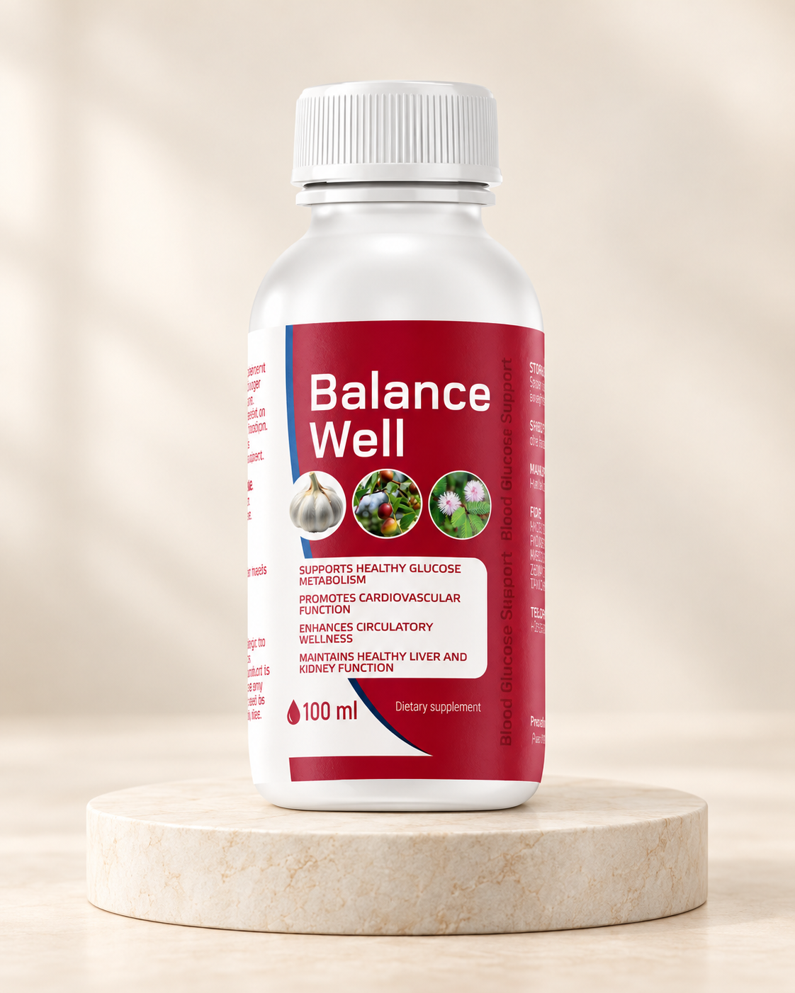 Balance Well product packaging
